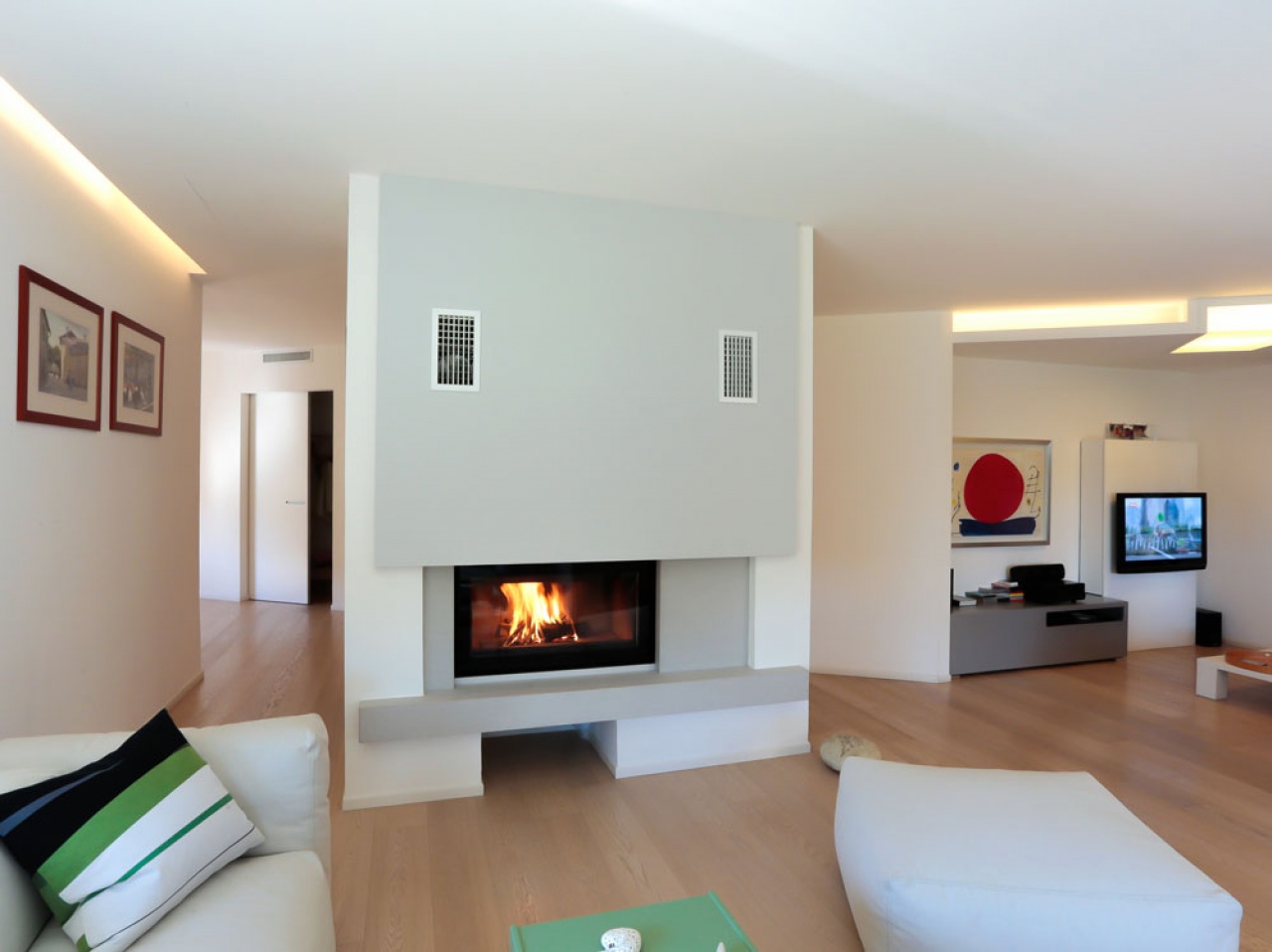 Caminetto in sala