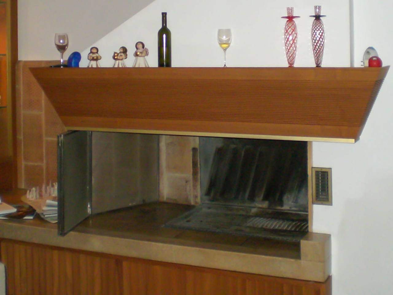 Caminetto in taverna