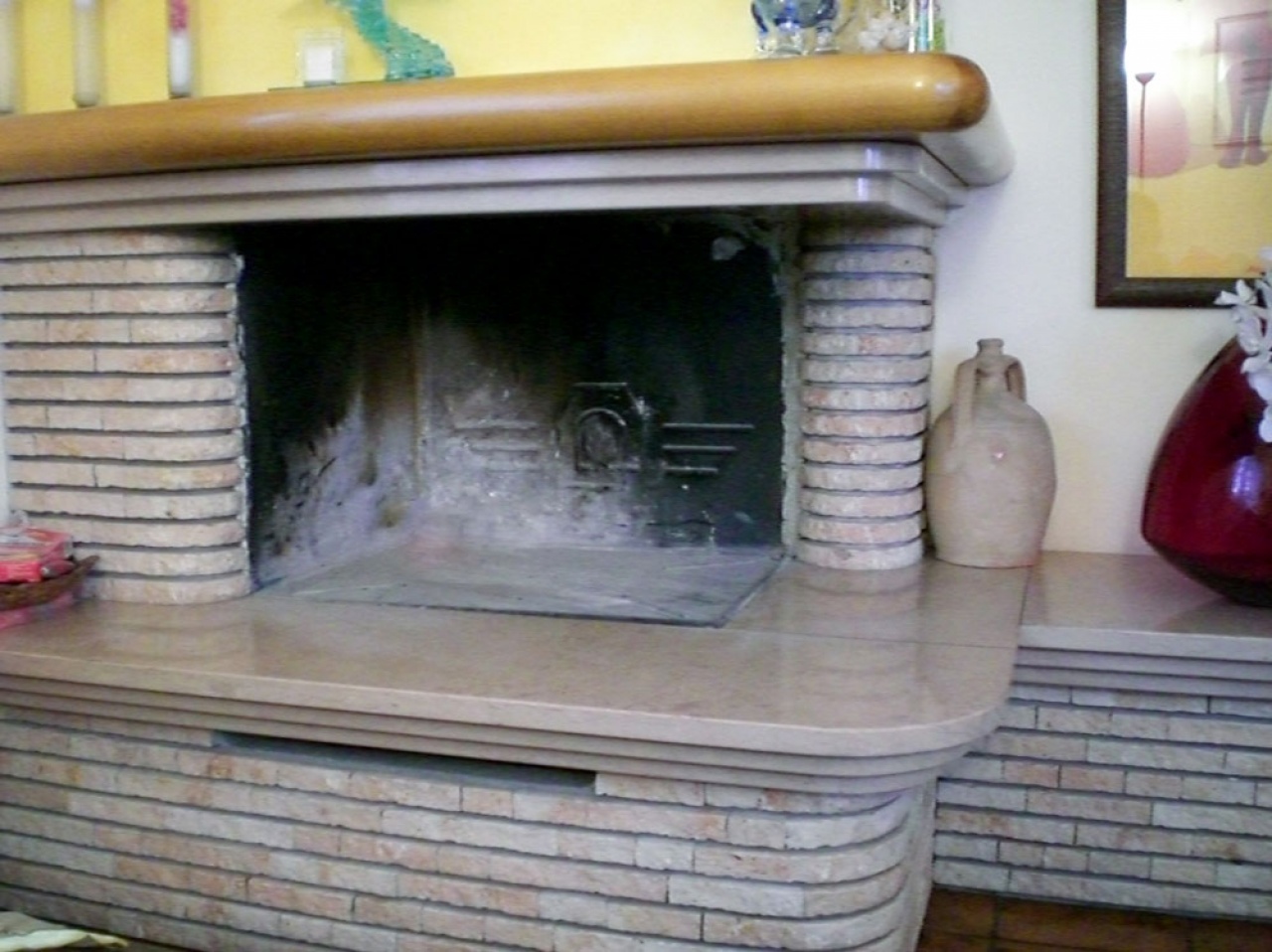 Caminetto in sala
